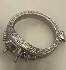 Ring Being Manufactured